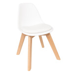 paris prix Chaise Enfant Mini "Baya" 55cm Blanc