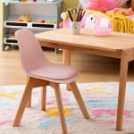 Paris Prix Chaise Enfant Mini "Baya" 55cm Rose