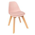 paris prix Chaise Enfant Mini "Baya" 55cm Rose