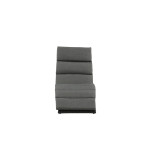 Paris Prix Chaise Longue "Archie" 158cm Noir