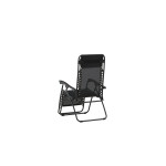 Paris Prix Chaise Longue En Métal "Baden" 112cm Noir