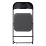 Paris Prix Chaise Pliante Design "Trend" 79cm Gris