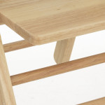Paris Prix Chaise Pliante Enfant "Bois" 51cm Naturel