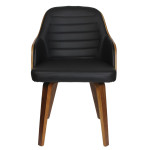 Paris Prix Chaise Rétro Design "Nash" 79cm Noir