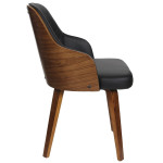 Paris Prix Chaise Rétro Design "Nash" 79cm Noir