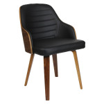 paris prix Chaise Rétro Design "Nash" 79cm Noir