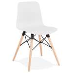 paris prix Chaise Scandinave "Cryptek" 80cm Blanc