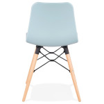 Paris Prix Chaise Scandinave "Cryptek" 80cm Bleu
