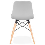 Paris Prix Chaise Scandinave "Cryptek" 80cm Gris