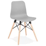 paris prix Chaise Scandinave "Cryptek" 80cm Gris