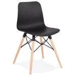 paris prix Chaise Scandinave "Cryptek" 80cm Noir