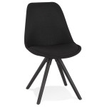 paris prix Chaise Scandinave "Lademo" 82cm Noir
