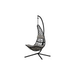 Paris Prix Chaise Suspendue "Edinburgh" 205cm Noir