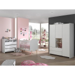 paris prix Chambre Complète Bébé 5P "Kiddy" Blanc