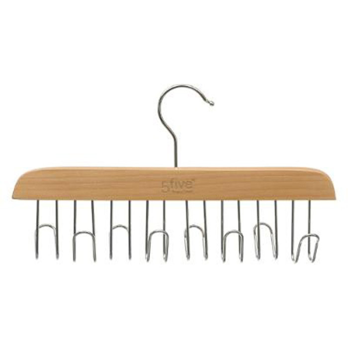 Paris Prix Cintre à Ceintures En Bois 28cm Naturel