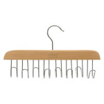 paris prix Cintre à Ceintures en Bois 28cm Naturel