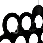 Paris Prix Cintre En Feutrine "Ceintures" 30cm Noir