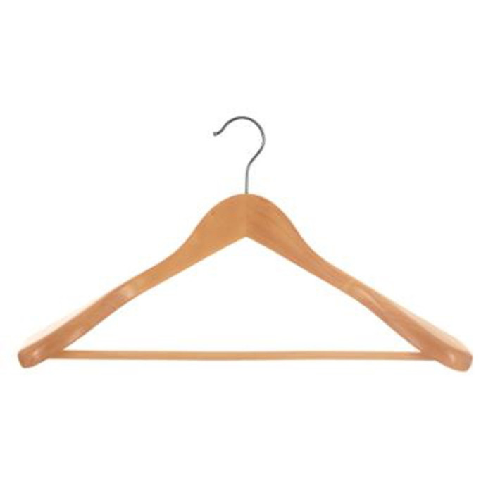 Paris Prix Cintre Pour Veste En Bois 44cm Naturel