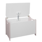 Paris Prix Coffre à Jouets Enfant "Moon" 60cm Blanc
