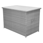 paris prix Coffre de Jardin "Amazona" 150cm Gris