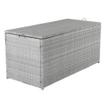 paris prix Coffre de Jardin "London" 130cm Gris