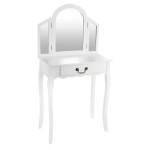 paris prix Coiffeuse Moderne "Aurell" 128cm Blanc