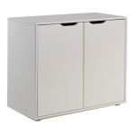 paris prix Commode 2 Portes Enfant "Pino" 86cm Blanc