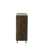 Paris Prix Commode 2 Portes "Pino" 104cm Marron