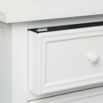 Paris Prix Commode 5 Tiroirs "Charme" 81cm Blanc
