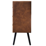 Paris Prix Commode 6 Tiroirs "Strano" 85cm Marron