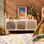 Paris Prix Commode Enfant 3 Niches "Tara" 90cm Blanc
