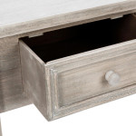 Paris Prix Console 2 Tiroirs "Charme" 80cm Naturel