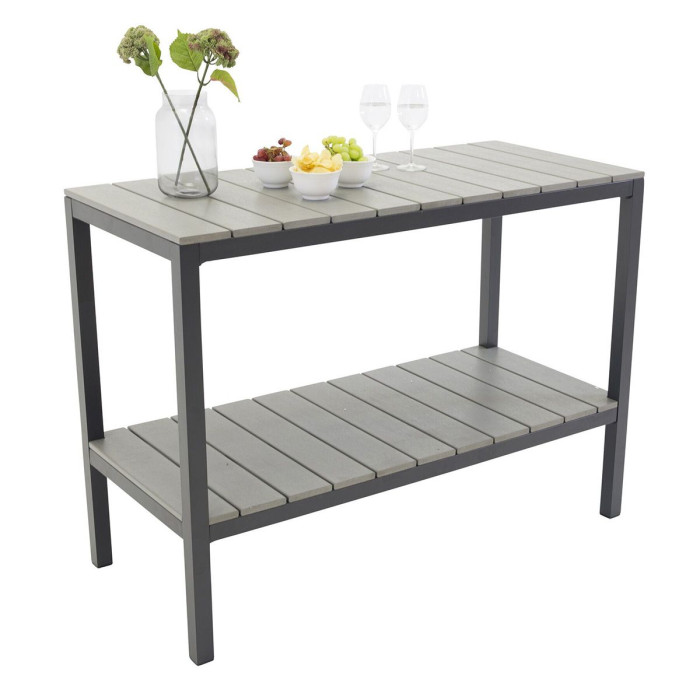 Paris Prix Console De Jardin "Parma" 125cm Gris