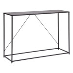 paris prix Console Design en Métal "Gota" 120cm Noir