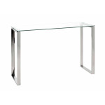 paris prix Console Design "Hytin" 120cm Argent