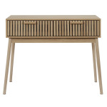 Paris Prix Console Design "Klaus" 100cm Marron