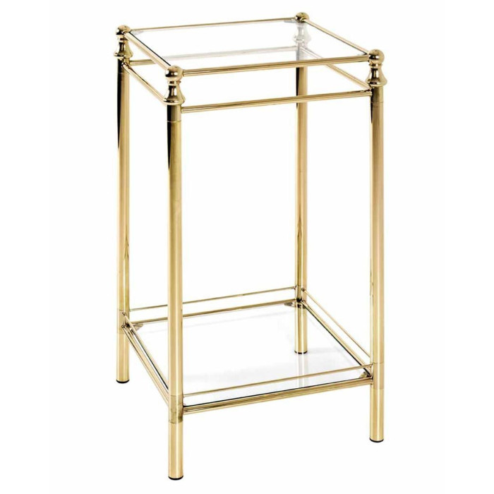 Paris Prix Console Design "Laitonné" 73cm Or