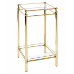 paris prix Console Design "Laitonné" 73cm Or