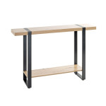 paris prix Console Design "Miranda" 120cm Chêne & Noir
