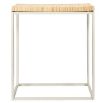 Paris Prix Console En Bois "Rondin" 84cm Naturel
