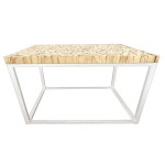 Paris Prix Console En Bois "Rondin" 84cm Naturel