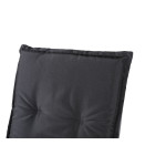Paris Prix Coussin De Chaise "Hanna" 116cm Noir