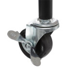 Paris Prix Desserte 3 Niveaux "Blackwood" 74cm Noir