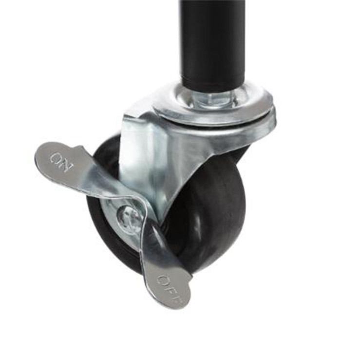 Paris Prix Desserte 3 Niveaux "Blackwood" 74cm Noir