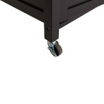 Paris Prix Desserte De Cuisine "Claude" 100cm Noir