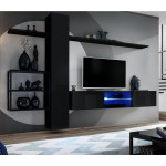 paris prix Ensemble Meuble TV "Switch V" 270cm Noir