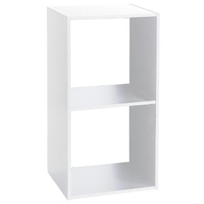 Paris Prix Étagère 2 Cases "Mix N Modul" 34cm Blanc