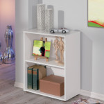 Paris Prix Étagère 2 Niveaux "Delnice" 75cm Blanc