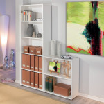 Paris Prix Étagère 2 Niveaux "Delnice" 75cm Blanc