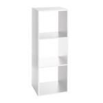 paris prix Étagère 3 Cases "Mix N Modul" 100cm Blanc